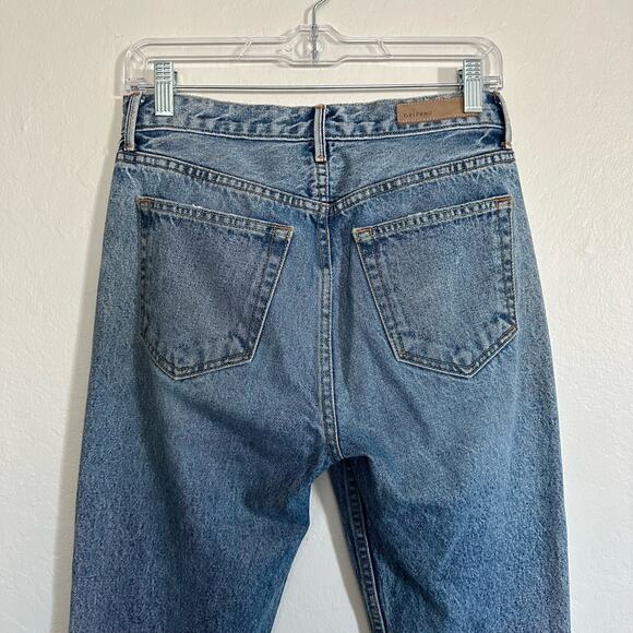 GRLFRND Revolve Karolina Jeans Size 27 High Rise Straight Leg Blue - Picture 4 of 8